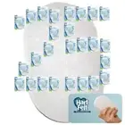Bath Sponges for Shower | Oval Body Wash Scrubber for Exfoliating Skin | Clea...