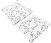 KICHOUSE Children's Drawing Roll Coloring Paper Roll 3m Long Giant Coloring Material for Boys and Girls' Creative Play