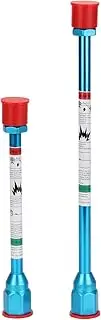 KVMORZE 2 Pack Airless Paint Sprayer Tip Extension Pole Rod Airless Sprayer Gun Spray Painting Wand for Airless Painting Spray Gun with Red Guard