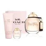 COACH 時尚經典女性淡香精90ML(贈隨機身體乳100ML+小香*1)