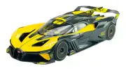 BBURAGO BUGATTI BOLIDE W16.4 YELLOW 1:18 DIE CAST METAL MODEL NEW IN BOX 24cm