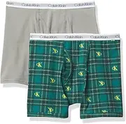 [Calvin Klein] Boys' Assorted Boxer Briefs (Pack of 2)