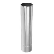 Stainless Steel Stove Chimney Pipe Straight Extension Flue Tent Pipe Wall
