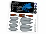 Custom stickers for Star Wars Set 7752 Count Dooku's Solar Sailer with Bonus!