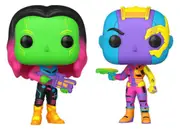 Guardians of the Galaxy: Vol. 2 - Gamora & Nebula Black Light Pop! Vinyl, 2 Pack