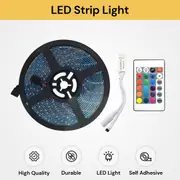 300 LEDS RGB 5M 3528 SMD LED Strip + Remote+cont +connector
