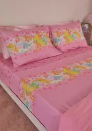 [Dolls Kill x Care Bears] Brighten The World Sheet Set