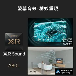 【泰宜電器】SONY液晶電視 XRM-55A80L 55吋 4K HDR OLED 日本製【另有XRM-65A80L】