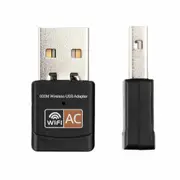 AC600 Dual Band WIFI Adapter USB Wireless Dongle Lan Network 600Mbps 2.4GHz 5GHz
