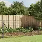NNEVL Wire Mesh Fence with Spike Anchors Anthracite 0.8x25 m