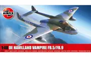 Airfix 1/48 de Havilland Vampire FB.5/FB.9 Plastic Model Kit