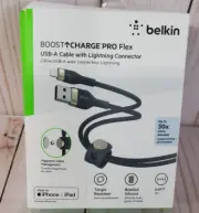 Belkin BOOSTCHARGE PRO Flex USB-A Sil 2m B 6.6ft - SEALED