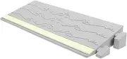 Wheelchair Threshold Ramp Slip Plastic Ramp for Doorways Steps for Sweeping Robots Safety Design with Fluorescent Strip for Low Light Navigation Durable Convenient