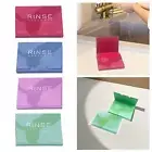 50Pcs Travel Size Soap Sheets Disposable Hand Wash Soap Paper for Traveling