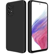 MCC For Samsung Galaxy A53 5G Soft Liquid Silicone Shockproof Case Cover A536 [Black]