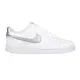 【NIKE 耐吉】WMNS COURT VISION LOW女休閒鞋-經典 復古 慢跑 白銀(CD5434111)