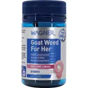 Wagner Goat Weed Supplement for Women, 50 Tablets, Vitamin B6