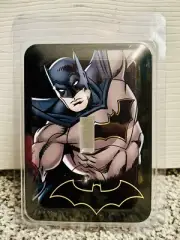 Justice League Batman Light Switch Cover Open Road Hobby Lobby