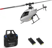 GoolRC C129 V2 RC Helicopter, 4 Channel Remote Control Helicopter with 6-Axis Gyro, 2.4Ghz RC Aircraft with 3D Flips, Altitude Hold, One Key Take Off/Landing and 2 Batteries for Kids and Beginners