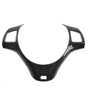 West&month Steering Wheel Trim Cover Frame Carbon Fiber For 05-11 Bmw M 3 E90 E91 E92 E93