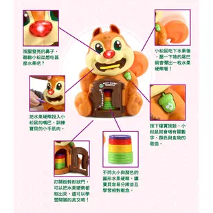 美國 LeapFrog 跳跳蛙 貪吃小松鼠-米菲寶貝