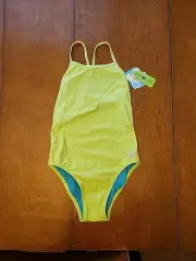 Speedo Women's Eco Endurance Classic Fit One-piece Acid Lime Swimsuit 24