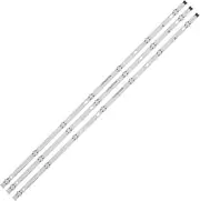 NIBOTT 3 PCS/Set 7LED 830mm LED Backlight Strip Fit for LG 43LJ5500 43UJ6300 LC43490062A LC43490063A LC43490064A LC43490060A