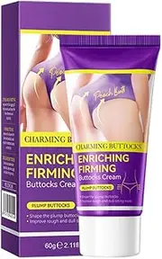 XTYAU Buttock Enlargement Cream,Lift Up Buttock Enhancement Massage Cream,Sexy Hip Lift Up Butt Firm Skin Enlargement Effective Shaping,Hips Bigger and Firmer (Purple)