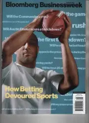HOW BETTING DEVOURED SPORTS BLOOMBERG BUSINESSWEEK MAGAZINE SEPT 2024 NO LABEL