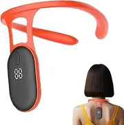 jamgeery Posture Corrector with Alarm - Back Support Posture Monitor Corrector with Alarm - Vibration Alert Reminder Easy to Wear for Men and Women for Walking, Watching TV