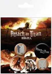 Badge Pack Attack On Titan
