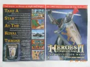Heroes II of Might & Magic ORIGINAL 1996 Video Game VINTAGE ART PRINT AD