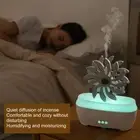 (US Plug) Diffuser Humidifier W/Colorful Lights 300ml Rotating JY