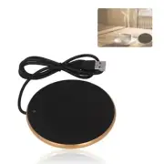 5V 2A USB Candle Warmer, 4.1in Coffee Mug Warmer Cup Warmer Smart Power Off