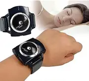 Anti Snore Wristband, Sleep Connection Bracelet Snoring Topped Intelligent Watch Snore Stopper Anti-Snoring Devices with Biofeedback Sensor Intelligent Snore Stopper