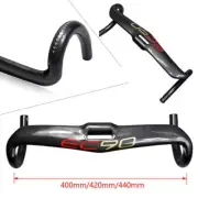 EC90 Full Carbon Fiber Road Bike Handlebar Drop Bar Bicycle 31.8mm Handles Bar
