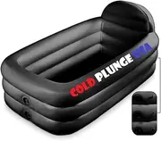 Cold Plunge USA Ice Bath - Recovery and Training Tub for Cold Therapy (Black)