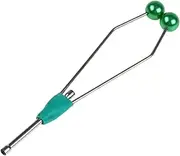 Oshhni Fly Tying Tool,Professional,Ceramic Tip Bobbin Holder,Easy to Use,Sturdy Fly Tying Equipment Essential Fishing Accessory, Green