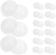 NAMOARLY Gumballs Vending Machine Capsules Empty Pill Capsules Plastic Balls for Raffle Balls Round Games Prize