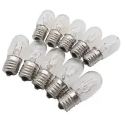 15W 110/220 Volts B-E17 Light Bulb Screw-In, 5/8" Base FOR Home Sewing Machines