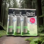 Lot of 3 Chapstick Total Hydration 3-In-1 Lip Care Cooling Peppermint - Fast