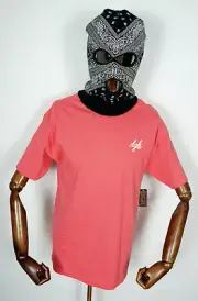 DGK Skateboards t-shirt Tee Script Mini Logo Coral IN S Dirty Ghetto Kids
