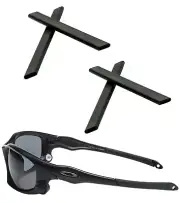 Replacement Ear Socks Temple Sleeves for Oakley Wind Jacket Sunglasses Frame