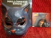 RARE HALLOWEEN ENDS ALLISON BLACK CAT MASK HORROR MOVIE DISPLAY MICHAEL MYERS