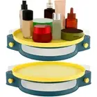2 Pack Corner Shower Caddy 360° Rotating Bathroom Organizer Shelves Waterproofރ