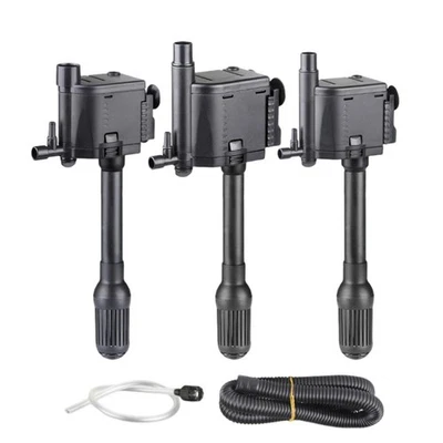 3 In 1 Aquarium Fish Tank Internal Filter JP-500/700GS Submersible Water Pump /