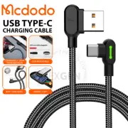Mcdodo USB To Type-C 90° Fast Charging Cable Gaming Charger Data Sync Cord