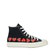 [COMME DES GARCONS PLAY CONVERSE] COMME DES GARCONS PLAY CONVERSE Chuck 70 CDG Hi sneakers Woman 6 6 Black