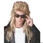 80's Rock Mullet Blonde Wig