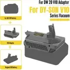 For De-walt 20V Battery Convert to For Dyson V10 Vacuum Cleaner Battery Adapter